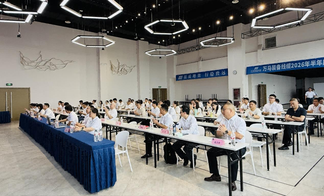 智启新程 聚力冲刺｜万马装备线缆2026年半年度营销大会圆满落幕